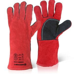 Red Welders Gauntlet 14" R/P