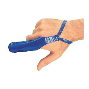 Click Medical Fingerstall Blue Medium