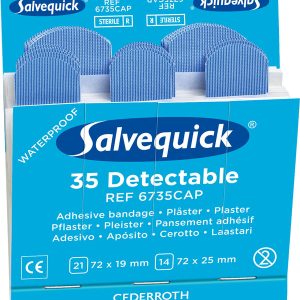 Salve Quick Blue Detectable Plasters Refill