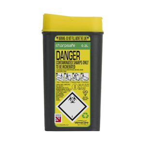 Sharp Safe Sharps Bin 0.2Ltr
