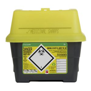 Sharp Safe Sharps Bin 2Ltr