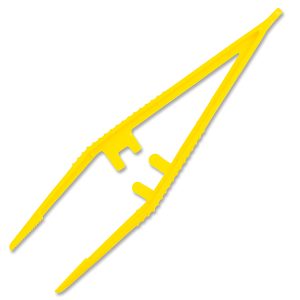 Yellow Sharps Forceps