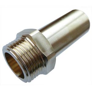 Male Stem Adaptor - Brass - Plumbing-0